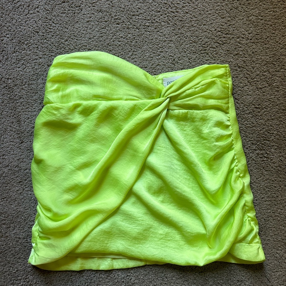Vibrant Neon Mini Skirt